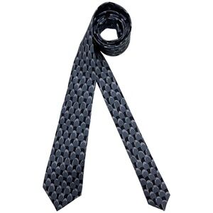 🆕PRADA Black/Gray Silk LUXURY Tie ITALY